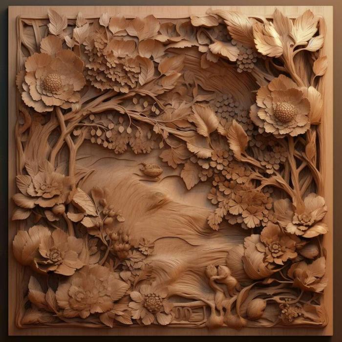 نموذج ثلاثي الأبعاد لآلة CNC 3D Art 